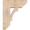 Ekena Millwork Westlake Slat Smooth Bracket w/ Offset Brace, Douglas Fir, 7 1/2"W x 18"D x 22"H BKT0806X18X22WTL06SDF - alternate 4